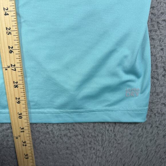 Lacoste Sport Miami Open Tennis Polo Shirt Mens 2XL (7) Light Blue Performance - Picture 9 of 10